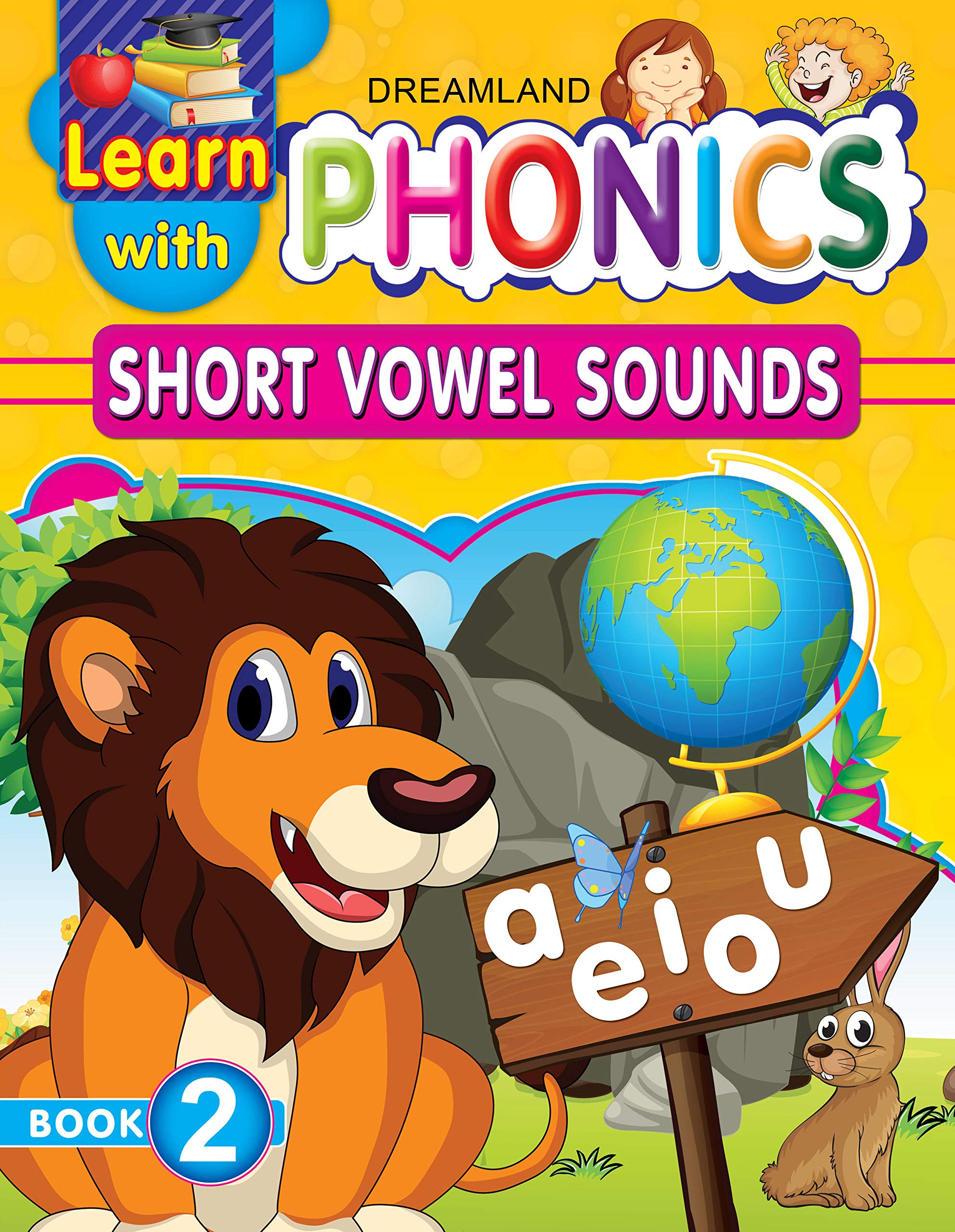Learn With Phonics Activity Book  2 | Short Vowel Sounds | Early Reading Workbook For Kids Age 410 With Fun Activities, Write 