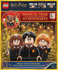LEGO Harry Potter Magical Year at Hogwarts: Christmas Activity Book with Fun Facts, Play Scene, Basic Brick Kit, and 3 LEGO(R) M