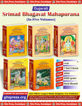 Shrimad Bhagavat Mahapuran  5 Volumes Set (Gujarati) | With Original Sridhari Tika & Gujarati Vyakhya Complete Set  (Part12