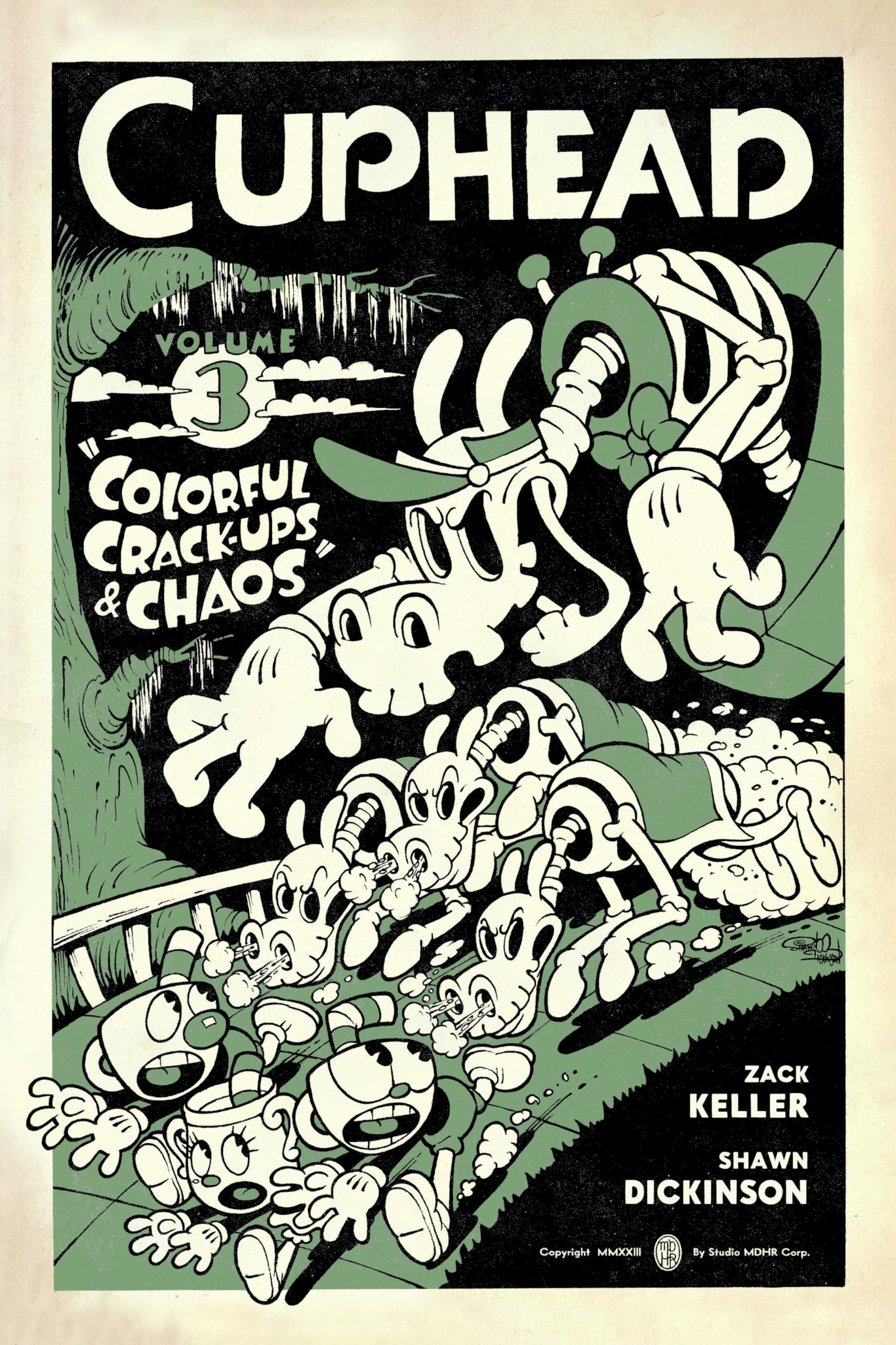 Cuphead Volume 3: Colorful CrackUps & Chaos (Cuphead, 3)