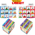 Essential Board Book Of All In One Box Set (Red and Blue Edition) : My First Picture Library Box, Educational picture books for 