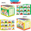 Gift Set For Kids Picture Library Box (Green and Yellow Edition) : Early Learning Picture Book Collections, Essential Board Book