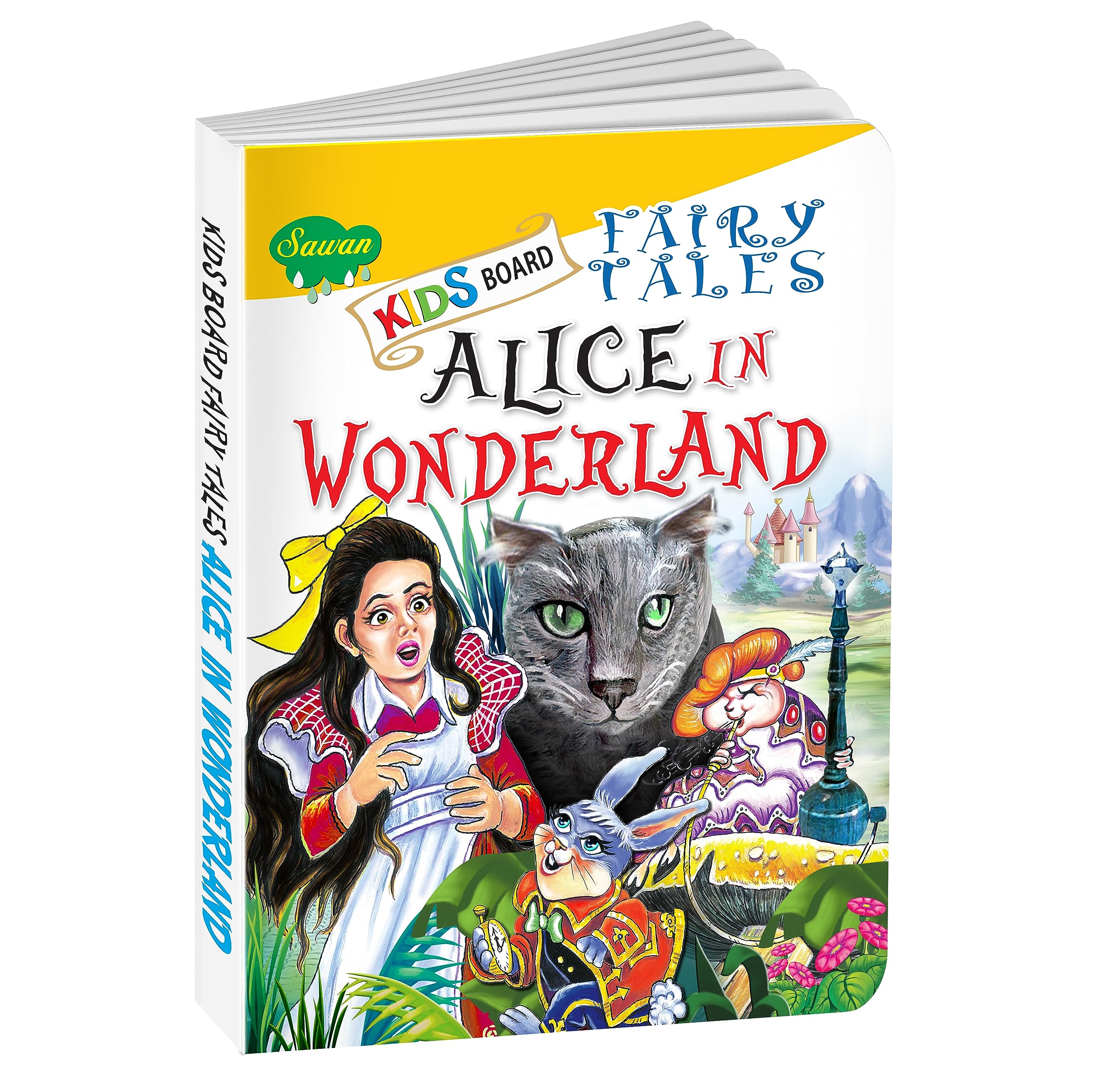 Alice In Wonderland Kids Board Fairy Tales