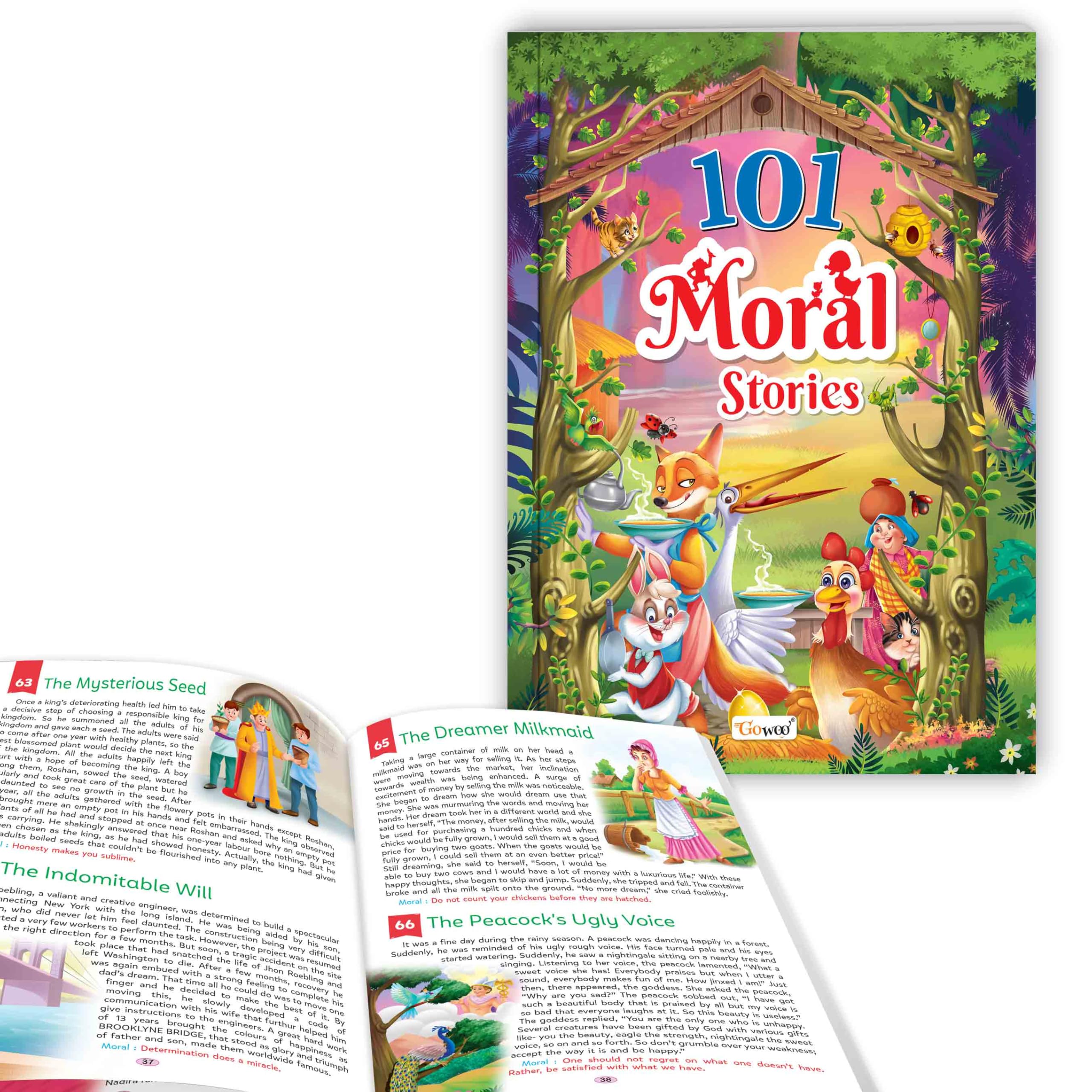 Toddlers learning story book  101 Moral Stories : Early learning storybook, Kids bedtime storybook with moral, Childrens bedtim