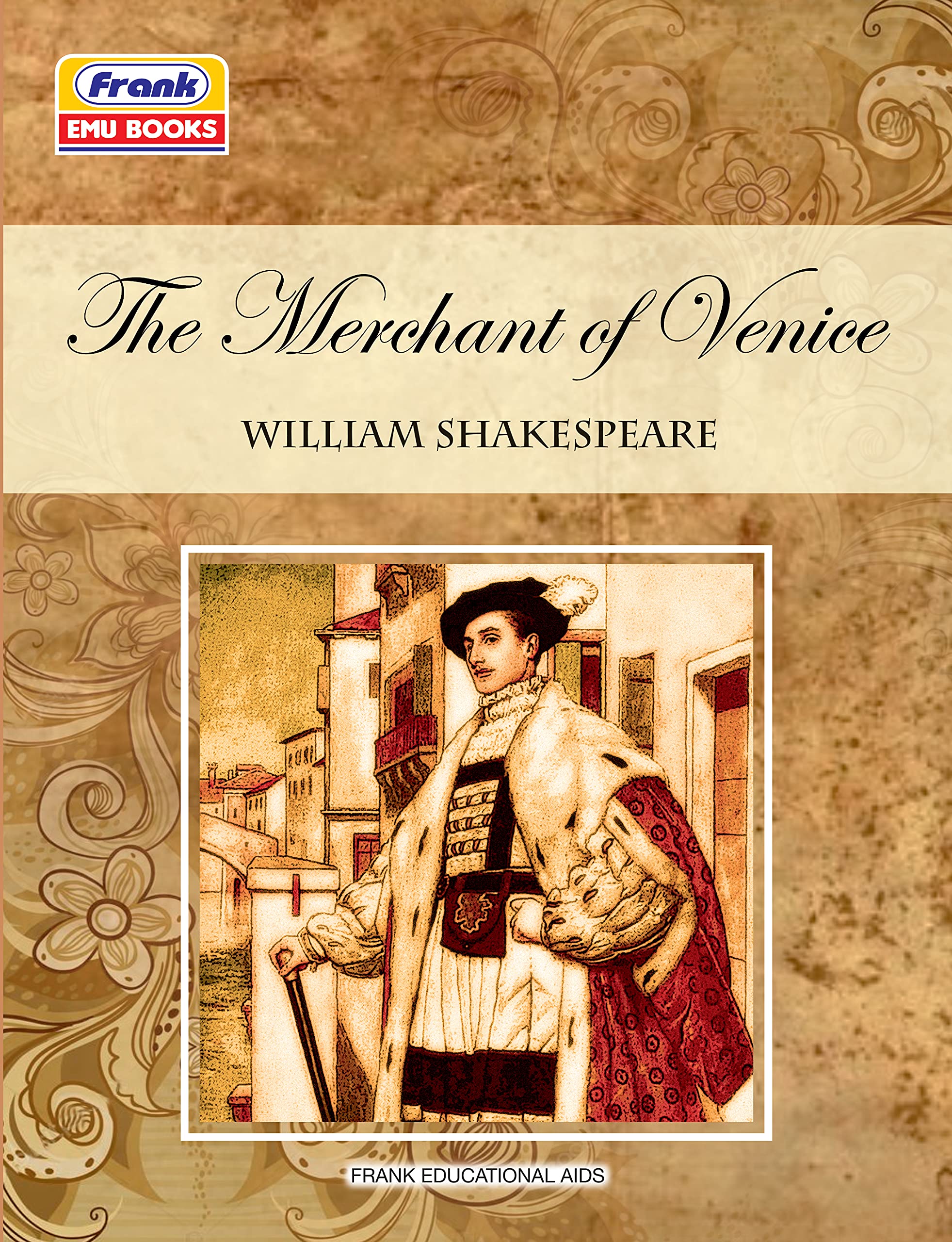 Frank Emu Books The Merchant Of Venice Textbook Icse Class 9 And 10 With Model Question Papers, Mock Test Papers, Solved Specime