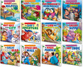 Story Books For Beginners Pack Of 12 Books| Early Reader Series In Large Font