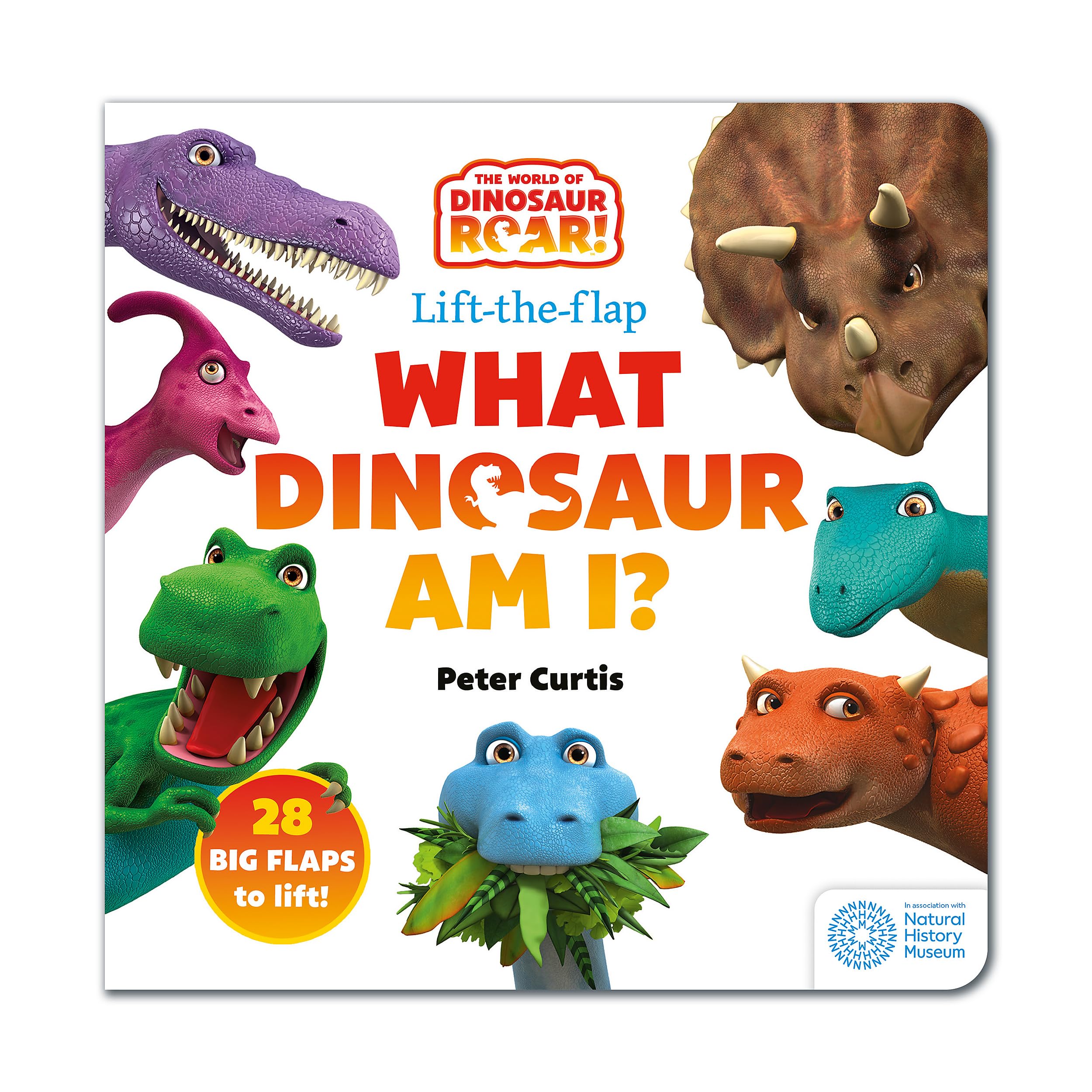 The World of Dinosaur Roar!: What Dinosaur Am I?: A LifttheFlap Book