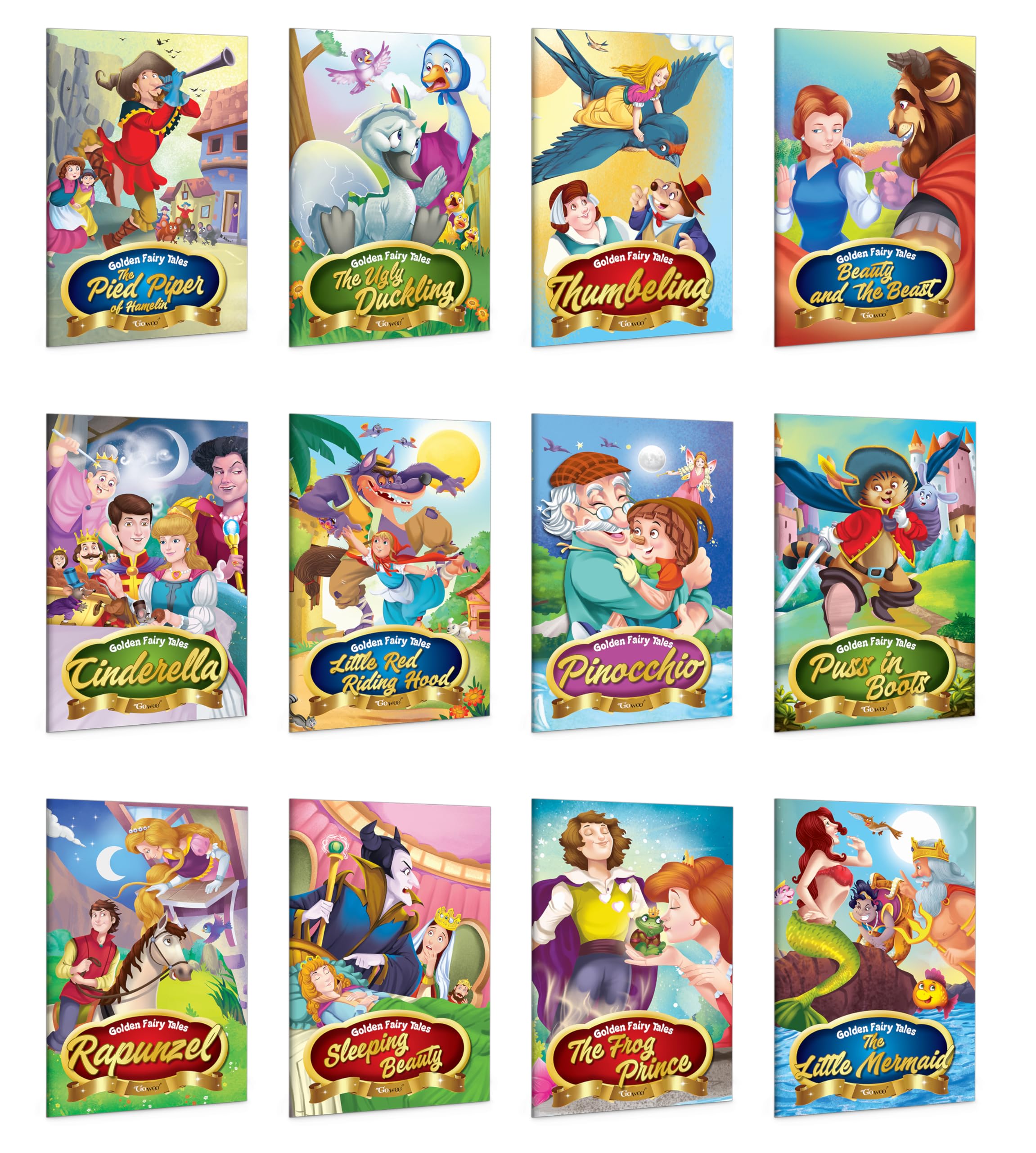 The Ultimate Collection of Classic Childrens Fairy Tales : Pinocchio, Cinderella, The Ugly Duckling, Beauty and the Beast & more