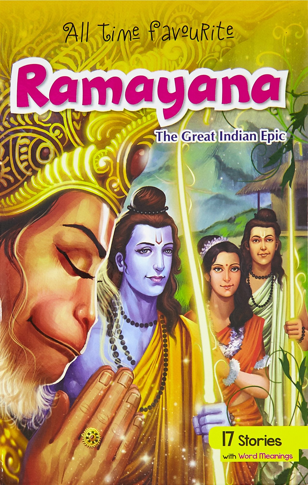 Ramayana | Illustrated Story Book | Epic Mythological Tales | Hardbound