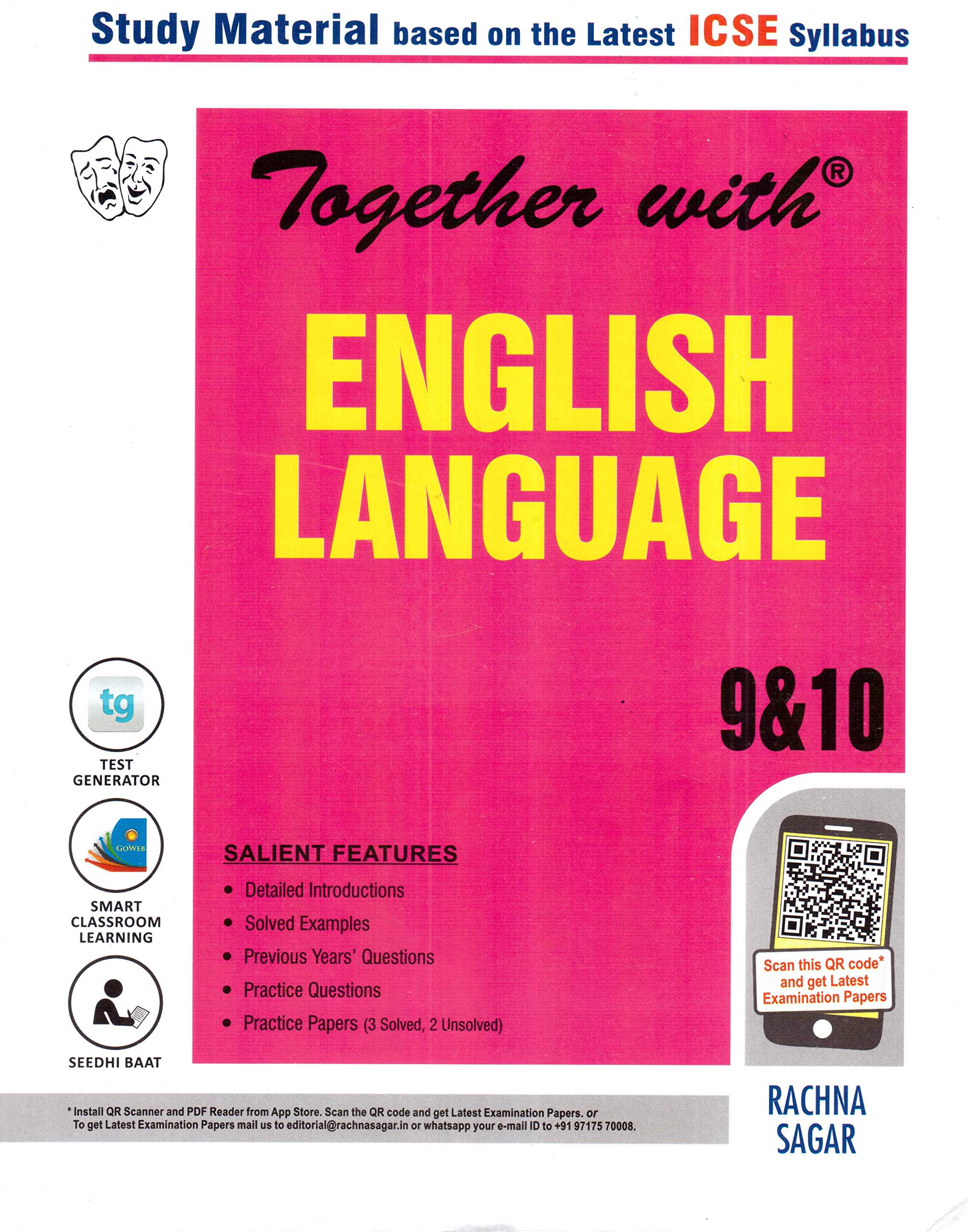 Together with ICSE English Language Study Material for Class 9 & 10