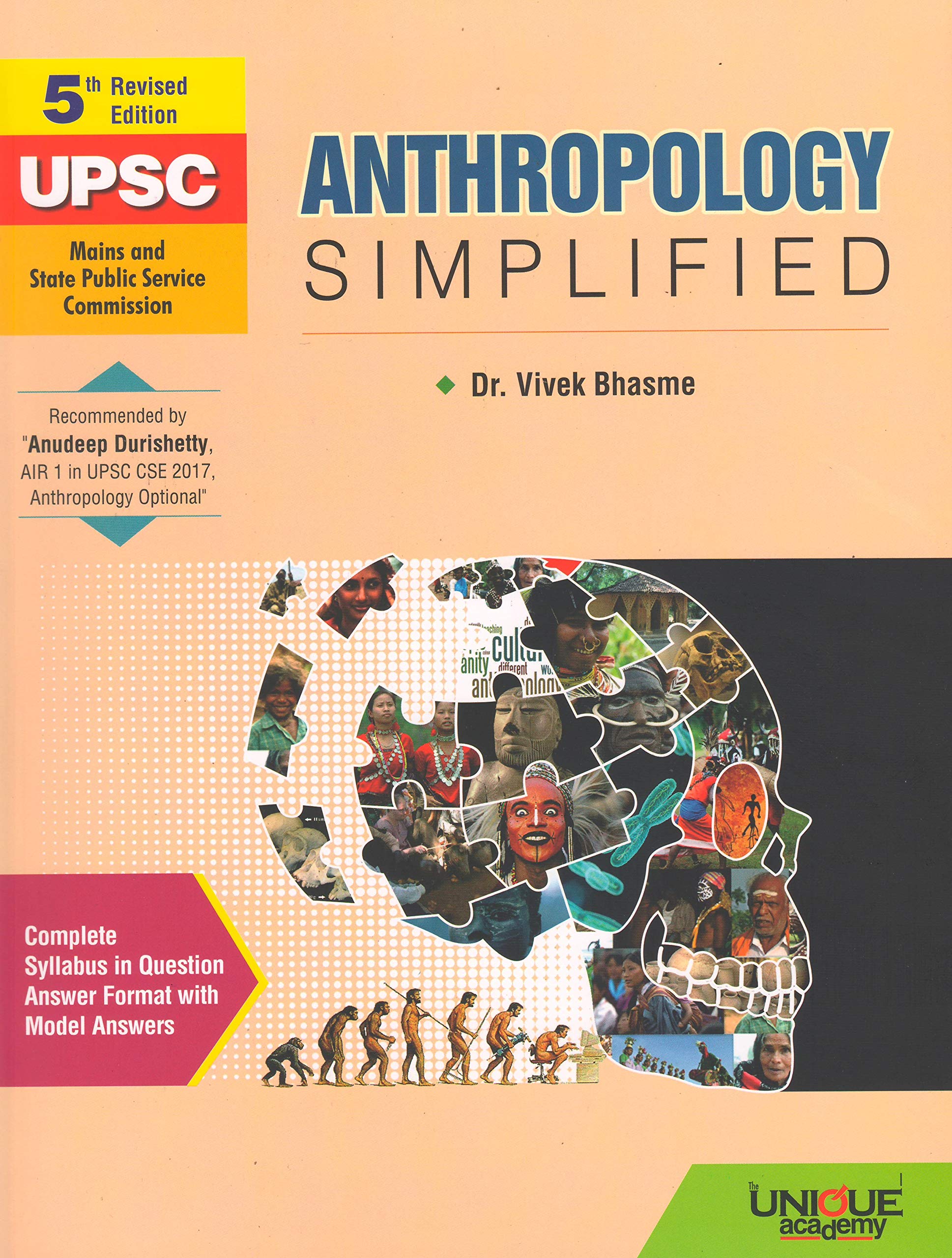 Unique Anthropology Simplified  5Th Edition  Marathi
