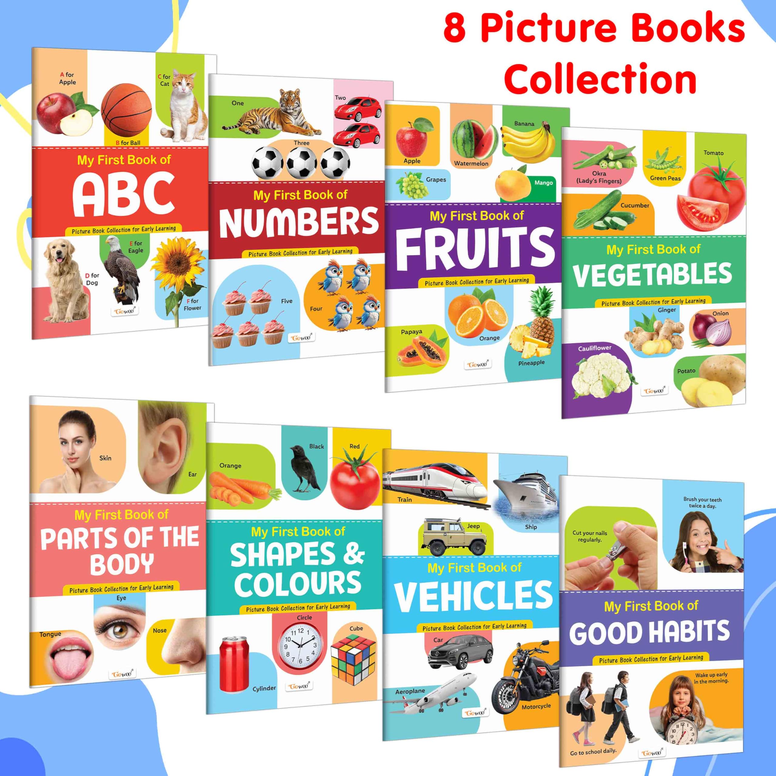 Lkg Class Picture Book : Books For Children, All In One essential Book, Gift For Kids My First Picture Book Collection For Early