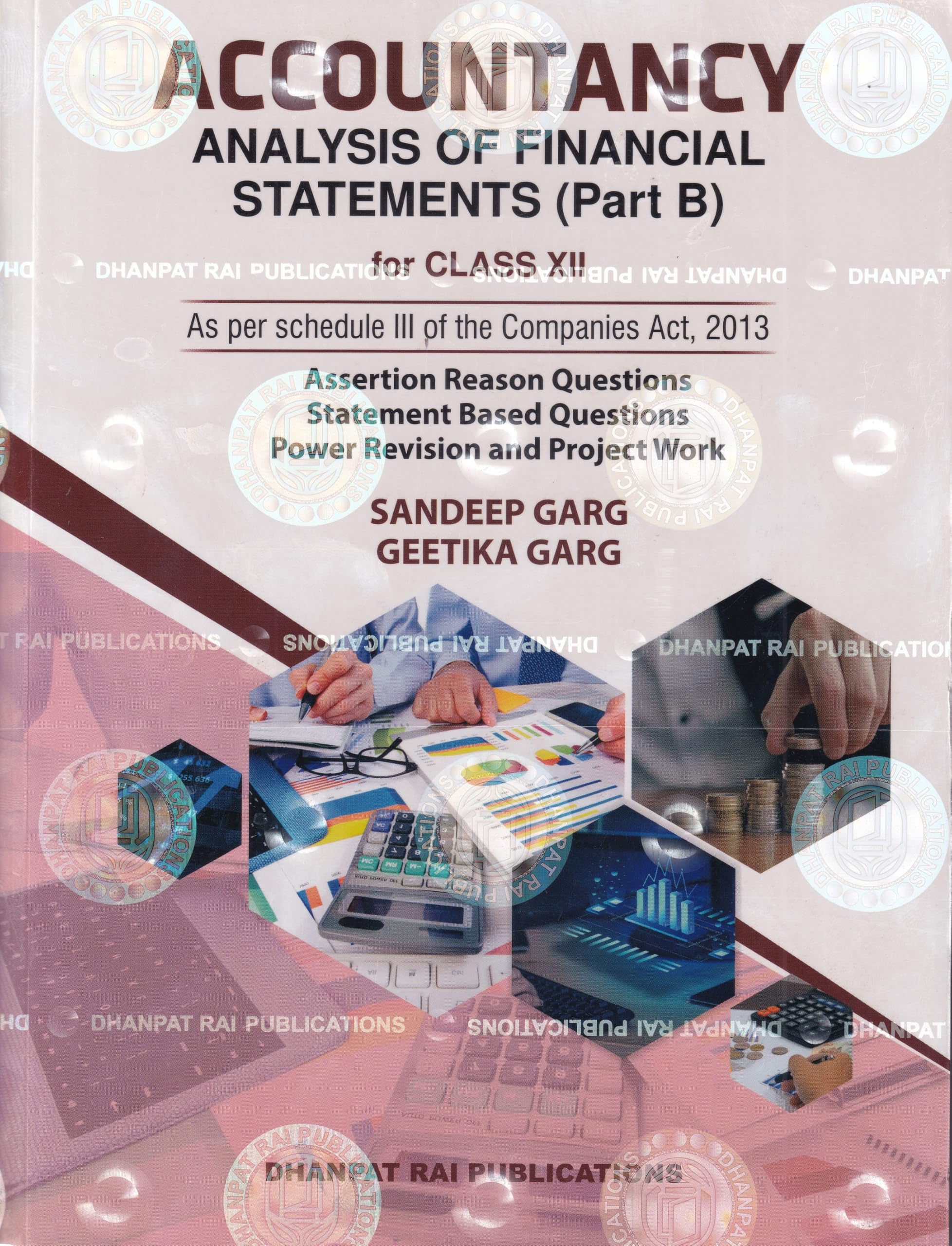 Accountancy Analysis of Financial Statements (PartB) For Class 12 by Sandeep Garg  Examination 202526