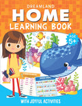 Home Learning Activity Book for Kids Age 5+ | Preschool & Kindergarten Activity Workbook with Addition, Subtraction, Counting, C