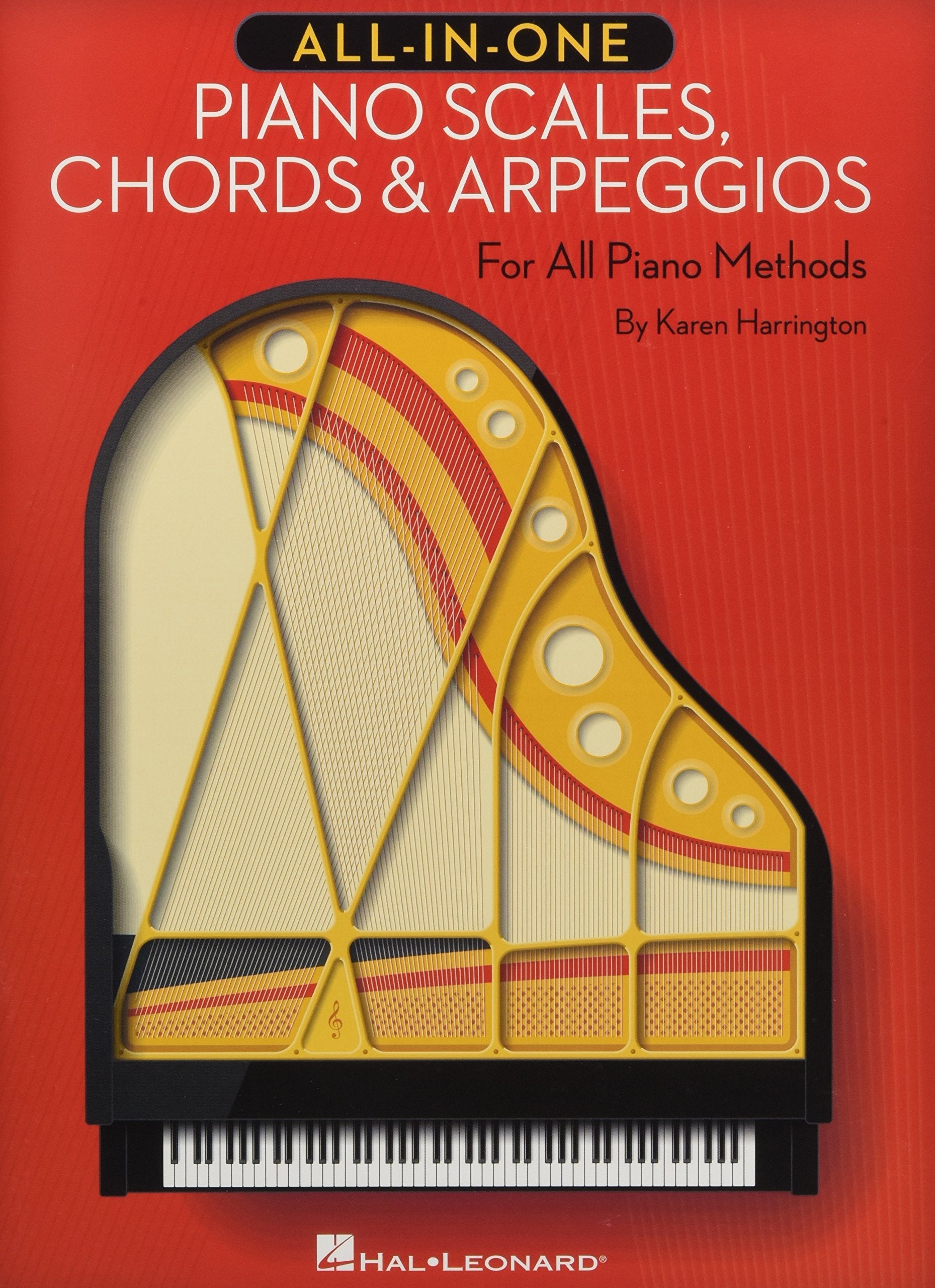 AllinOne Piano Scales, Chords & Arpeggios: For All Piano Methods