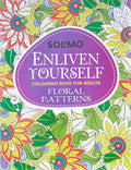 Amazon Brand  Solimo Enliven Yourself Colouring Book For Adults  Floral Patterns