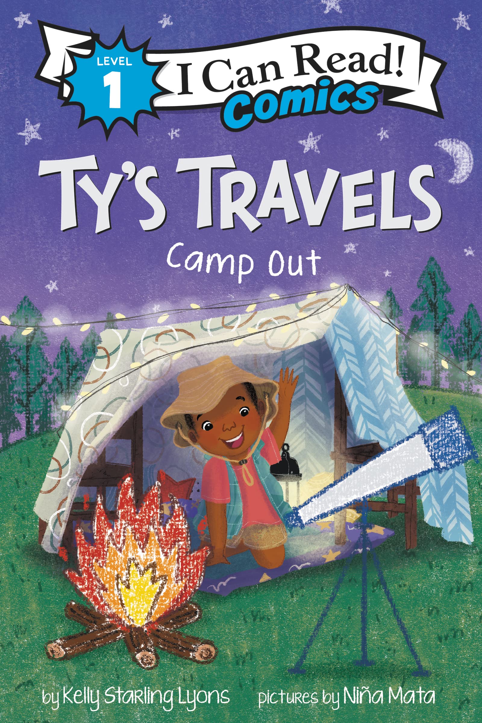 Tys Travels: CampOut (I Can Read Comics Level 1)