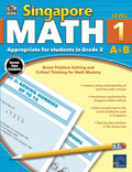 Singapore Math 2nd Grade Math Workbook, Addition, Subtraction, Multiplication and More for Homeschool or Classroom (Singapore Ma