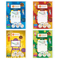 Lkg 336 Pages Writing Practice Fun@Home Level 1[English/Maths/Hindi/Tamil] Mega Power Combo Early Learning Books For Kindergar