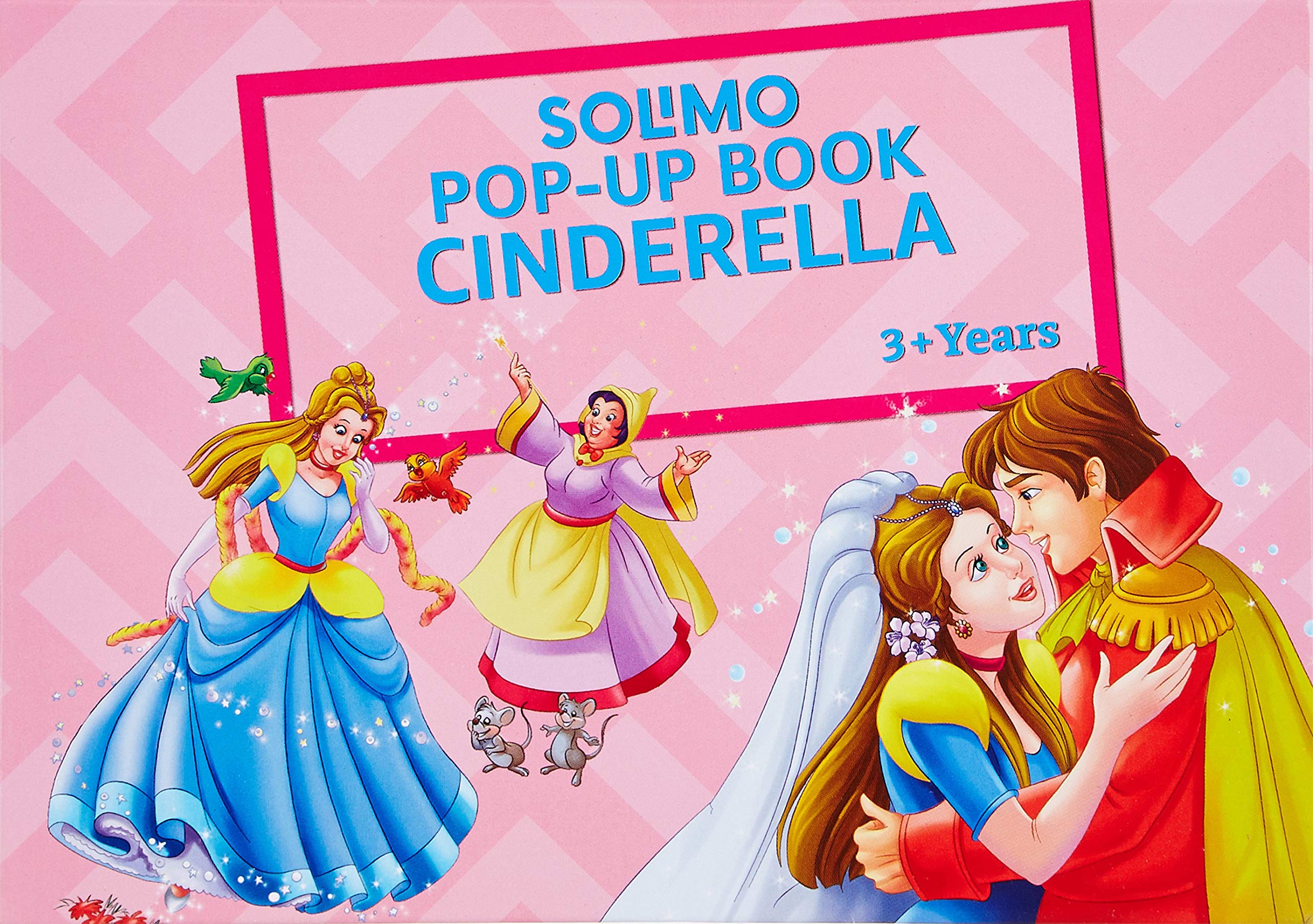 Amazon Brand  Solimo PopUp Board Book (Cinderella)