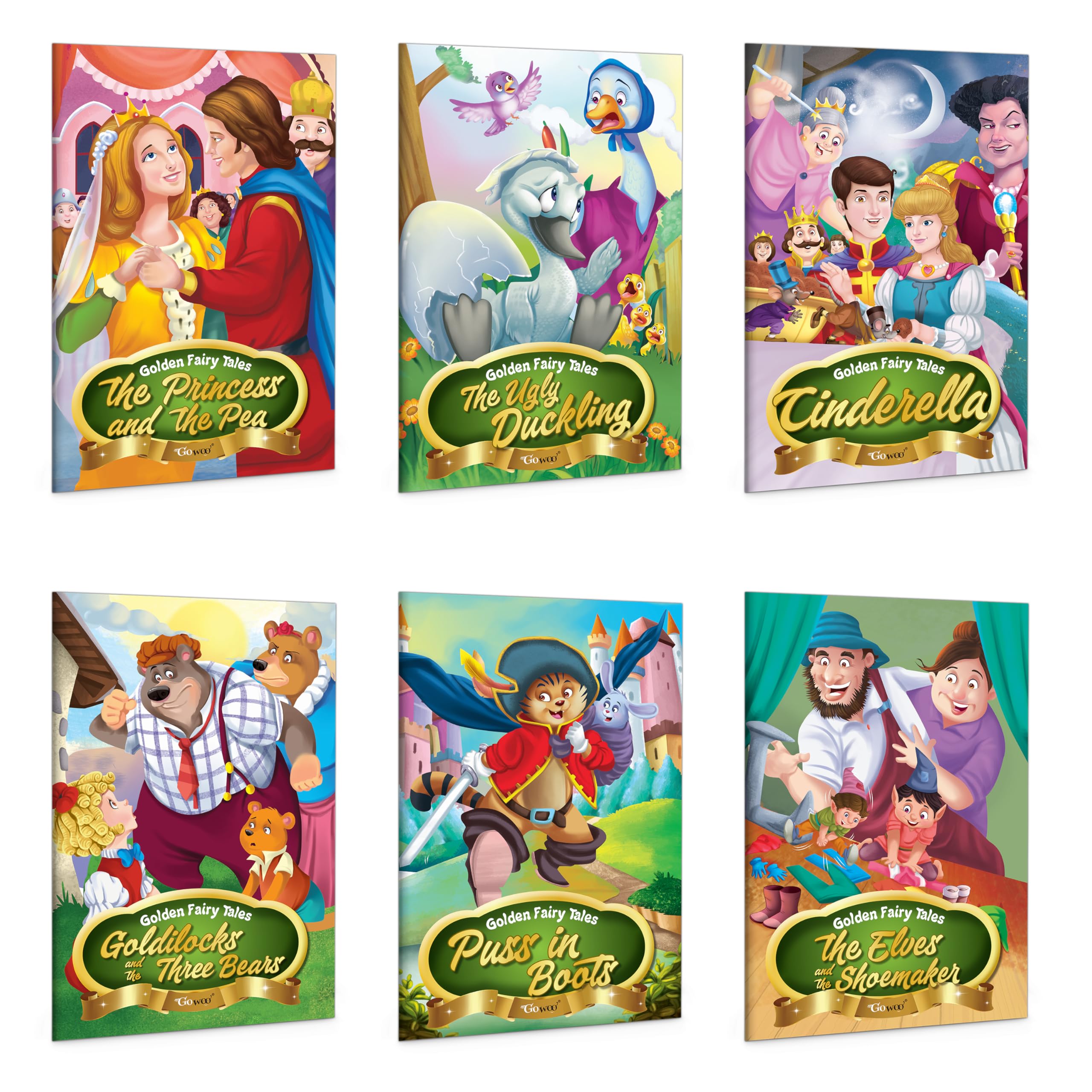 The Best of Fairy Tales : 6 Timeless Stories for Children  Cinderella, Goldilocks and the Three Bears, Puss in Boots and more 