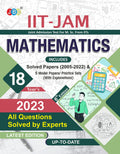 IIT JAM Mathematics Book For 2023, 18 Previous IIT JAM Mathematics Solved Papers And 5 Amazing Practice Papers, One Of The Best 