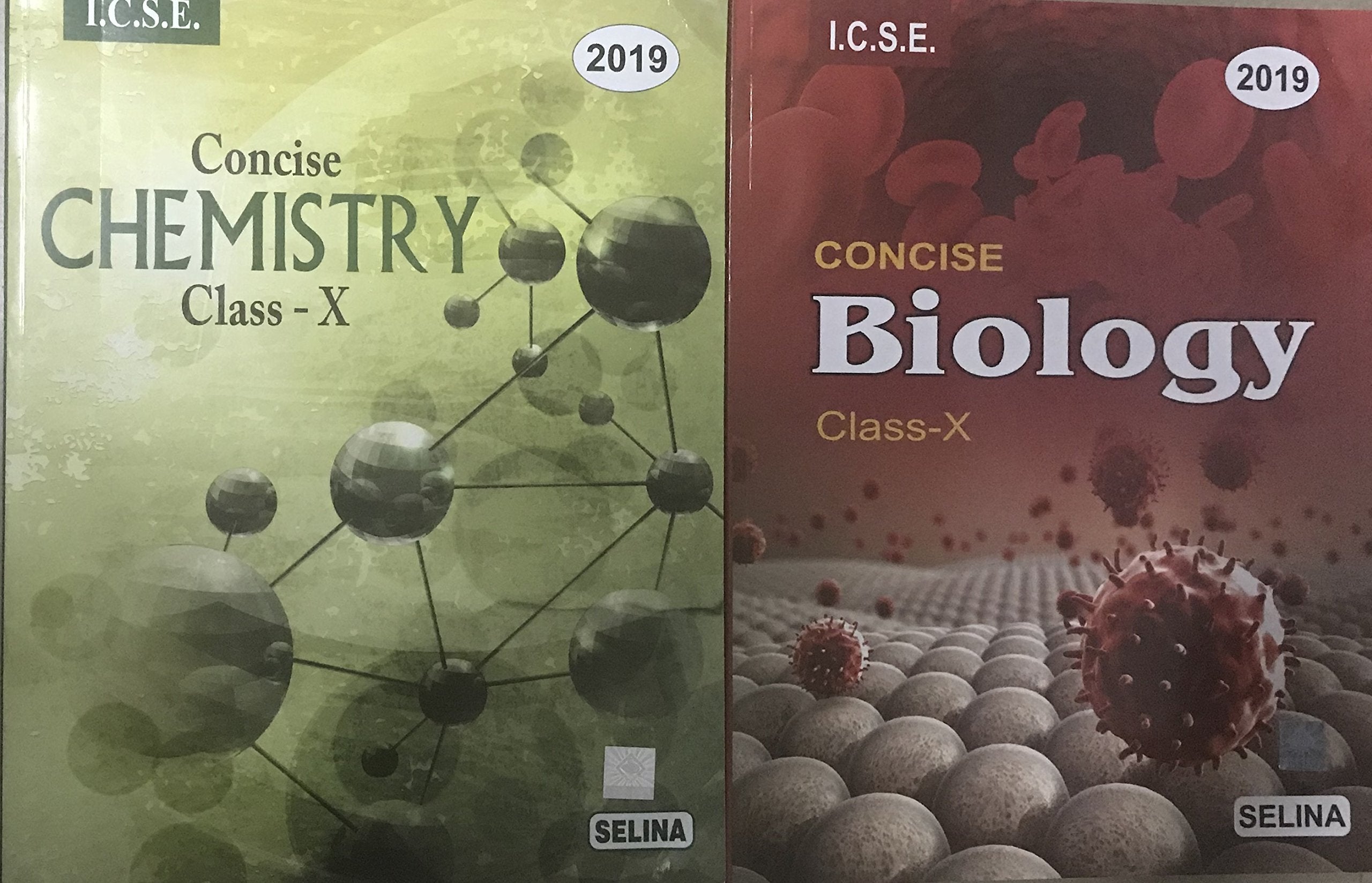 Concise Chemsitry, Biology Class 10 For Icse 2019 Examination (Set Of 2 Books)
