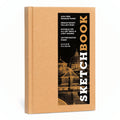 Sketchbook 5.5 x 8 Kraft Hardcover Mixed Media Sketchbook for Drawing: AcidFree Quality Paper (128 pages) (Union Square & Co. 