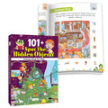 101+ Spot the Hidden Objects Activity Book for Kids : Children learning book, Educational book for kids, Fun with Activities Puz