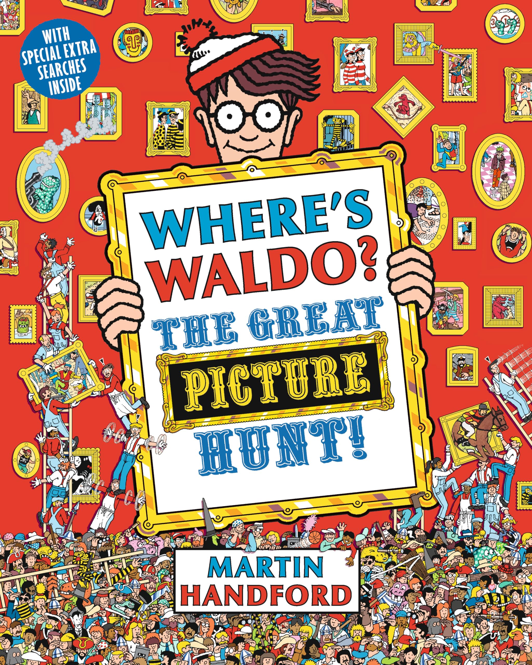 Wheres Waldo? The Great Picture Hunt!: (A Hidden Object Activity Book Including Stickers, SpottheDifference Spreads, Search &
