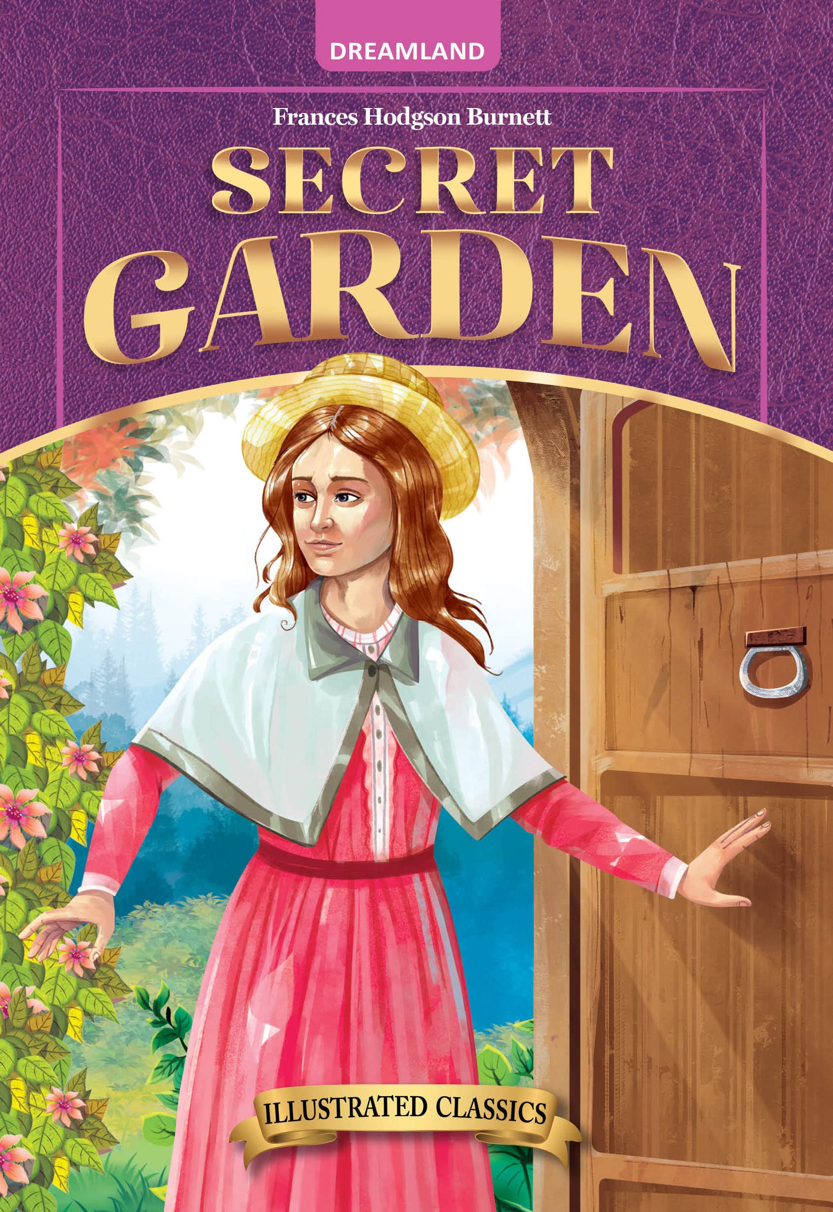 The Secret Garden  Illustrated Abridged Classic For Children Age 8 To 15 | EasyToRead Book With Pictures & Practice Questions