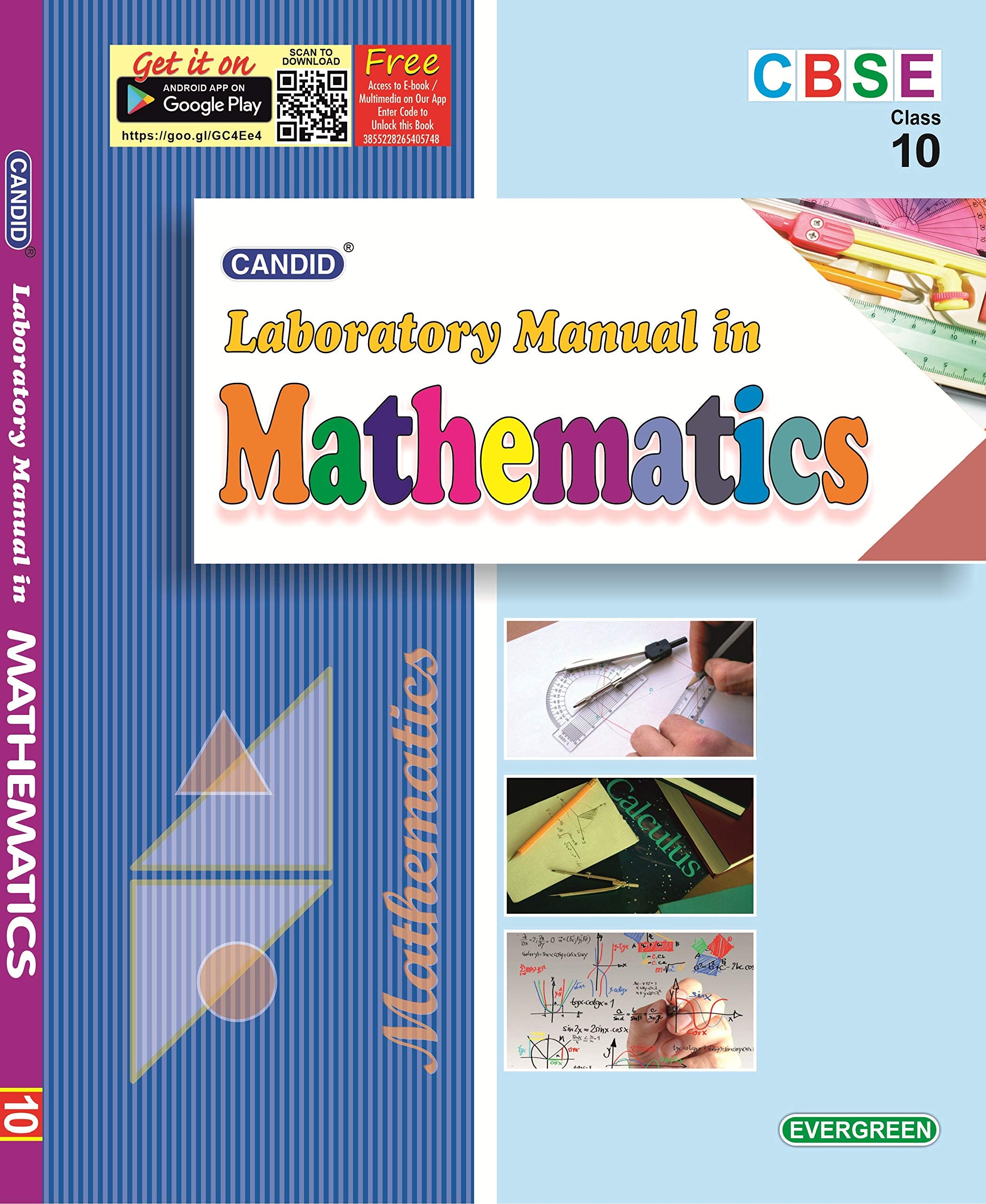 Evergreen Cbse Laboratory Manual In Mathematics Class10