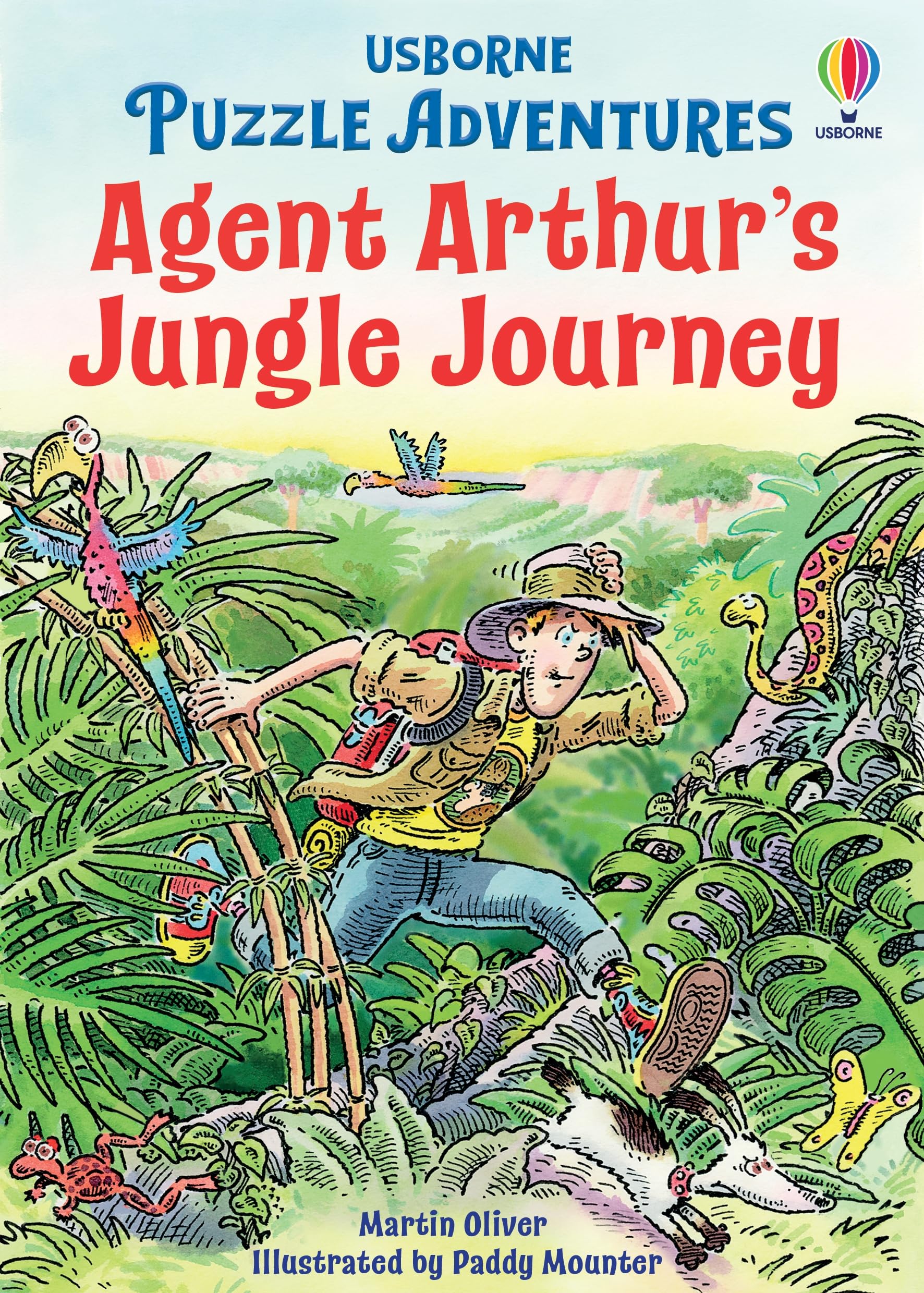 Usborne AGENT ARTHURS JUNGLE JOURNEY.