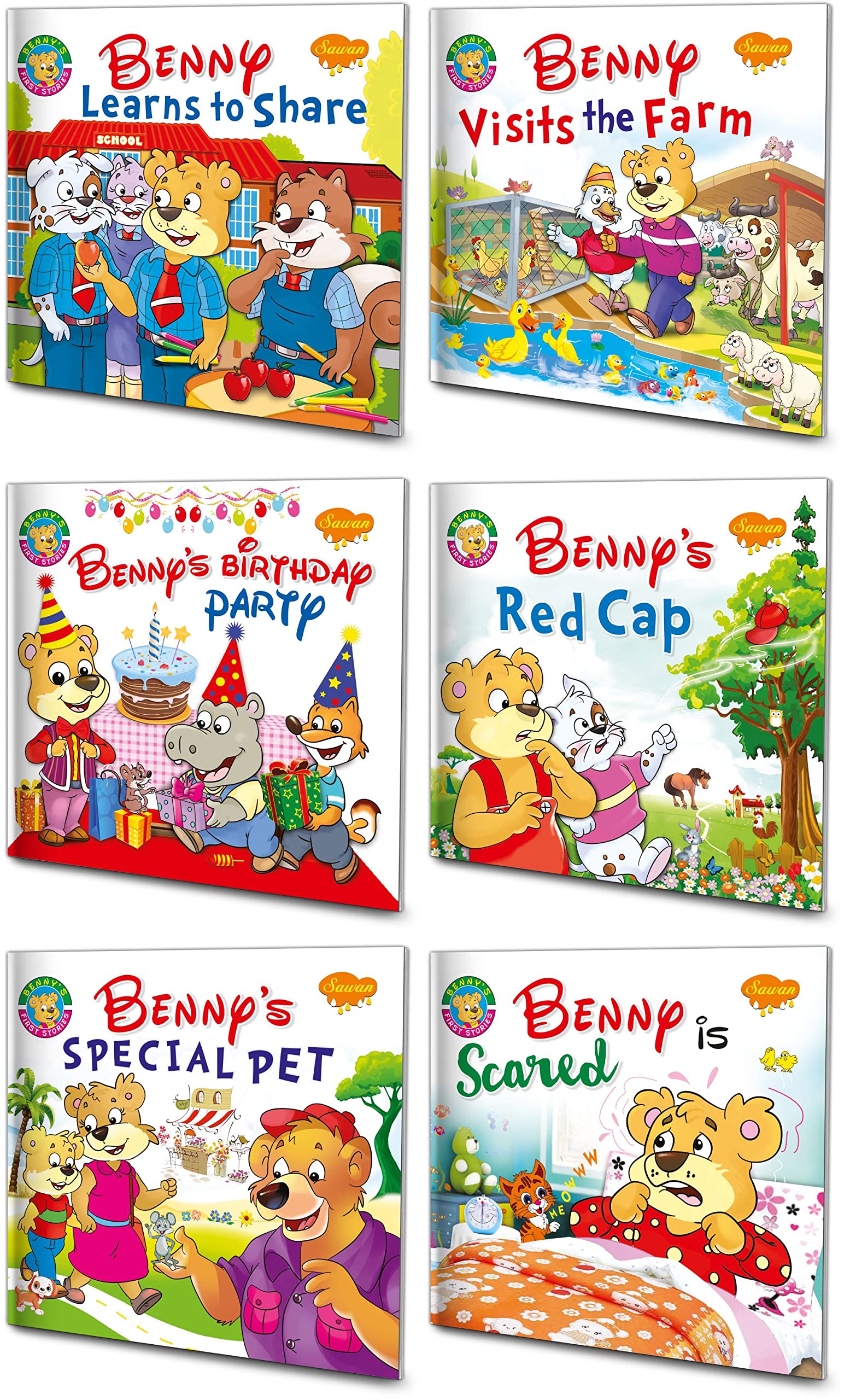 Benny First Stories  Set Of 6