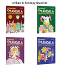 Cityscape, Fantasy, Flower  Mandala Adult Colouring Book and more : aesthetic mandala collection, mandala colouring book for a