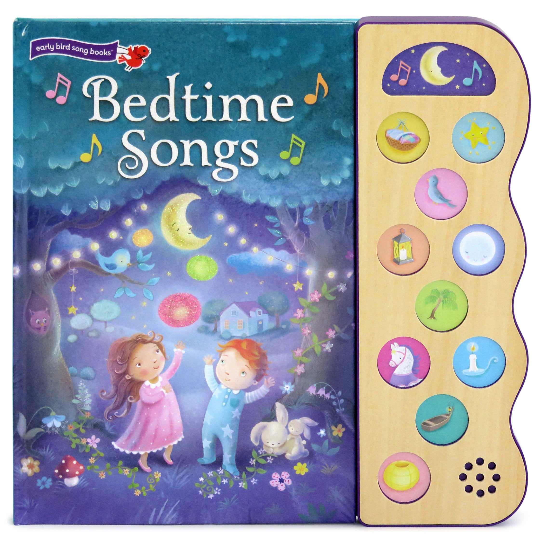 Bedtime Songs: 11Button Interactive Childrens Sound Board Book