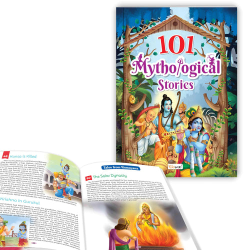 101 Mythological Stories for Kids (Paperback) (Ages 312) : Adventures in Mythology for Curious Kids, Bedtime story book, Childr