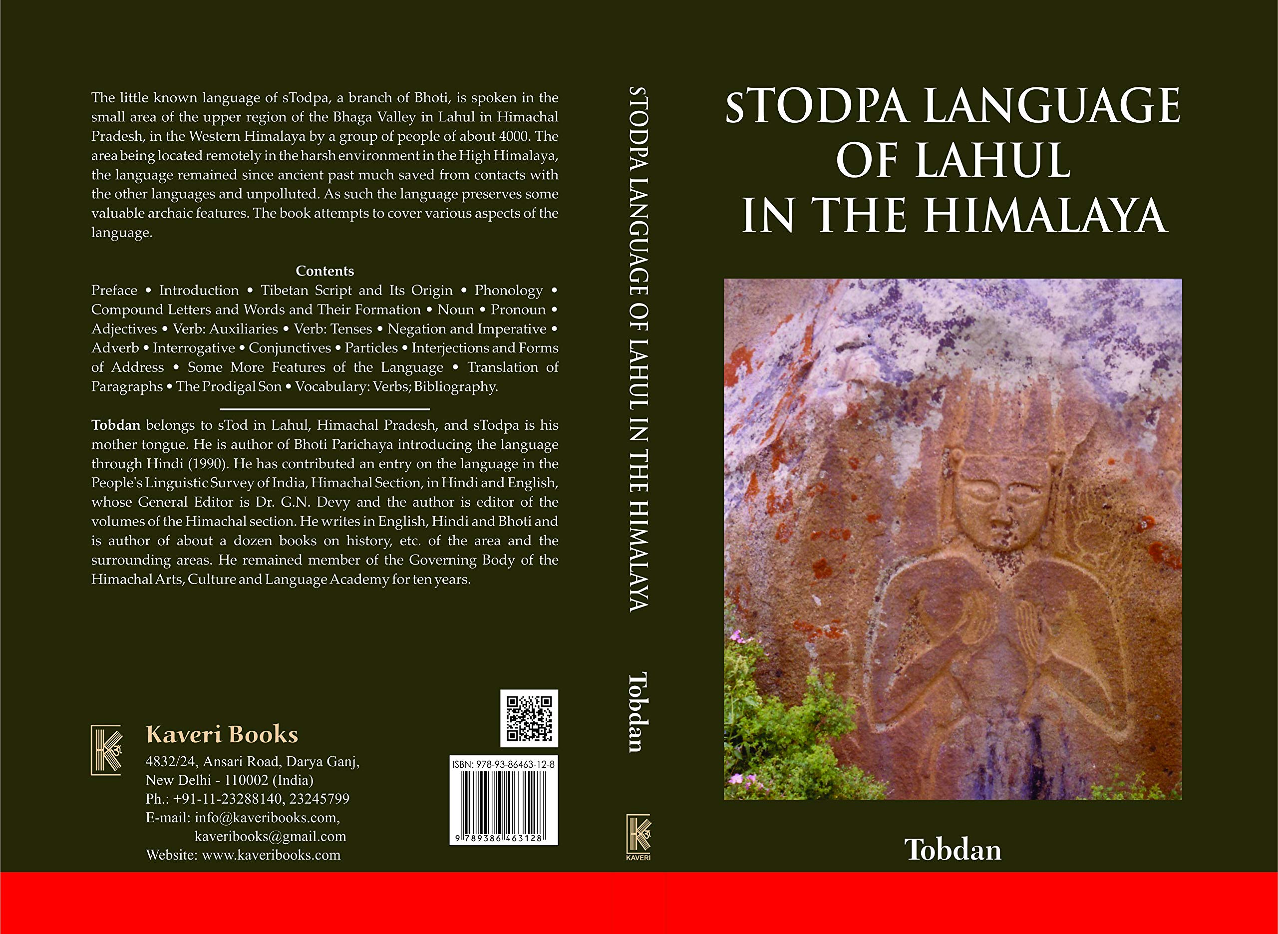 sTodpa Language of Lahul in the Himalaya