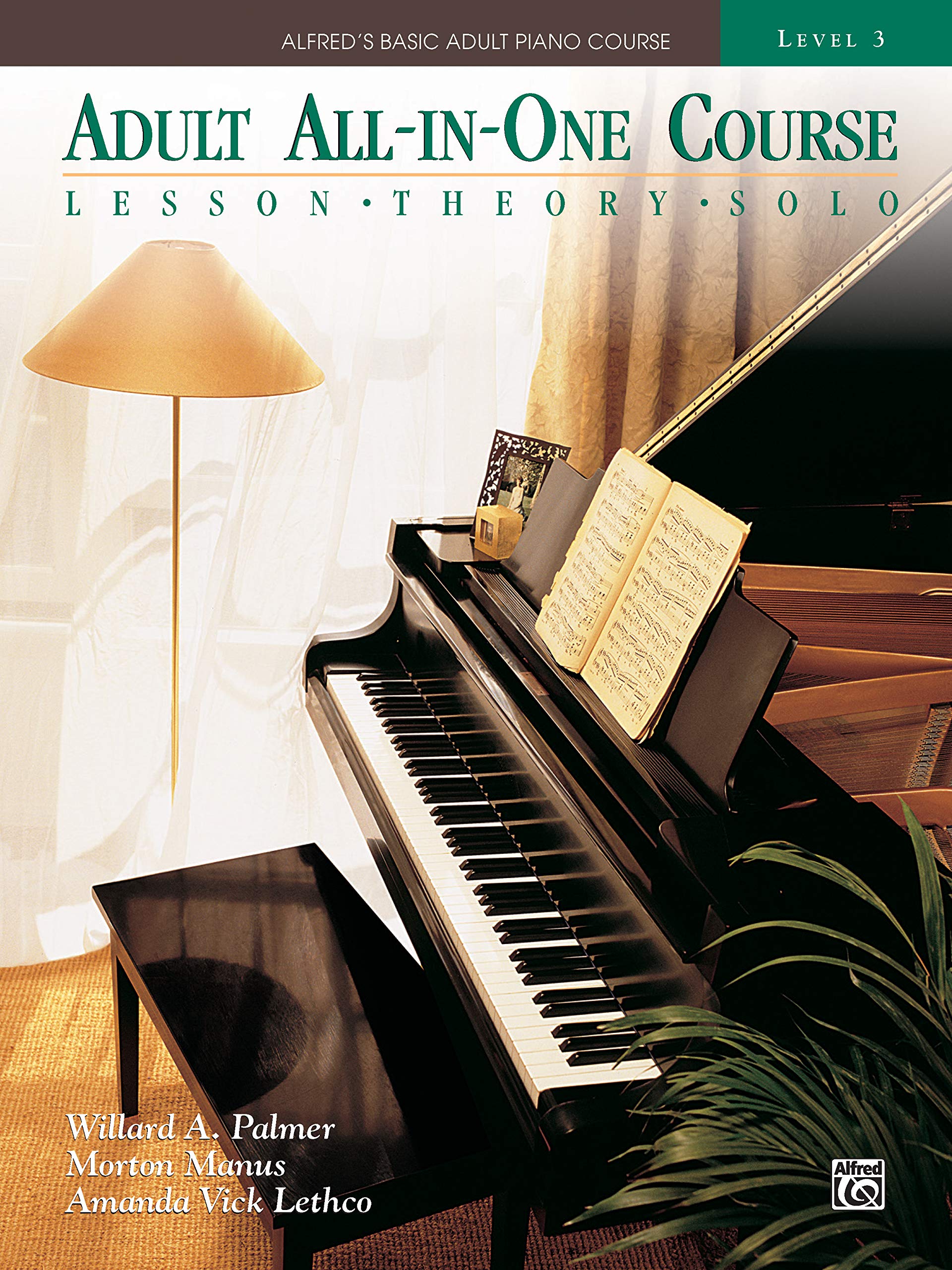 Adult AllinOne Course: lesson, theory, solo. Level 3 (Alfreds Basic Adult Piano Course) (Alfreds Basic Adult Piano Course, B