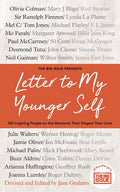 Letter To My Younger Self : 100 Inspiring People On The Moments That Shaped Their Lives