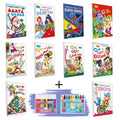 Set of 10 colouring books| Santa Claus, Fairy & Princess, Super Heroes, Gods, Halloween, Hanuman, Ganesha, Krishna, Rangoli, Cir