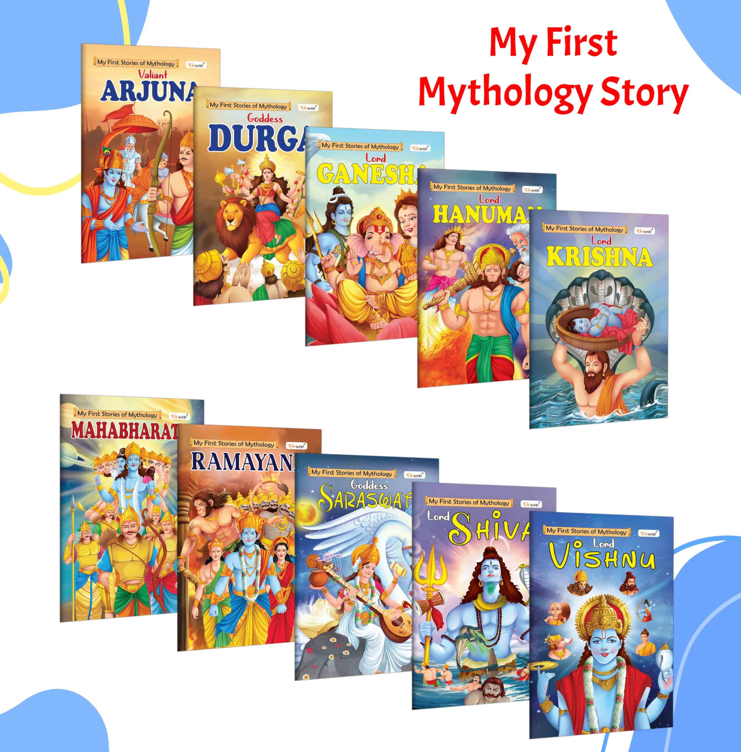 My First Mythology Story book : Arjun, Durga, Ganesha, Hanuman and more  short mythological stories for children, early reader