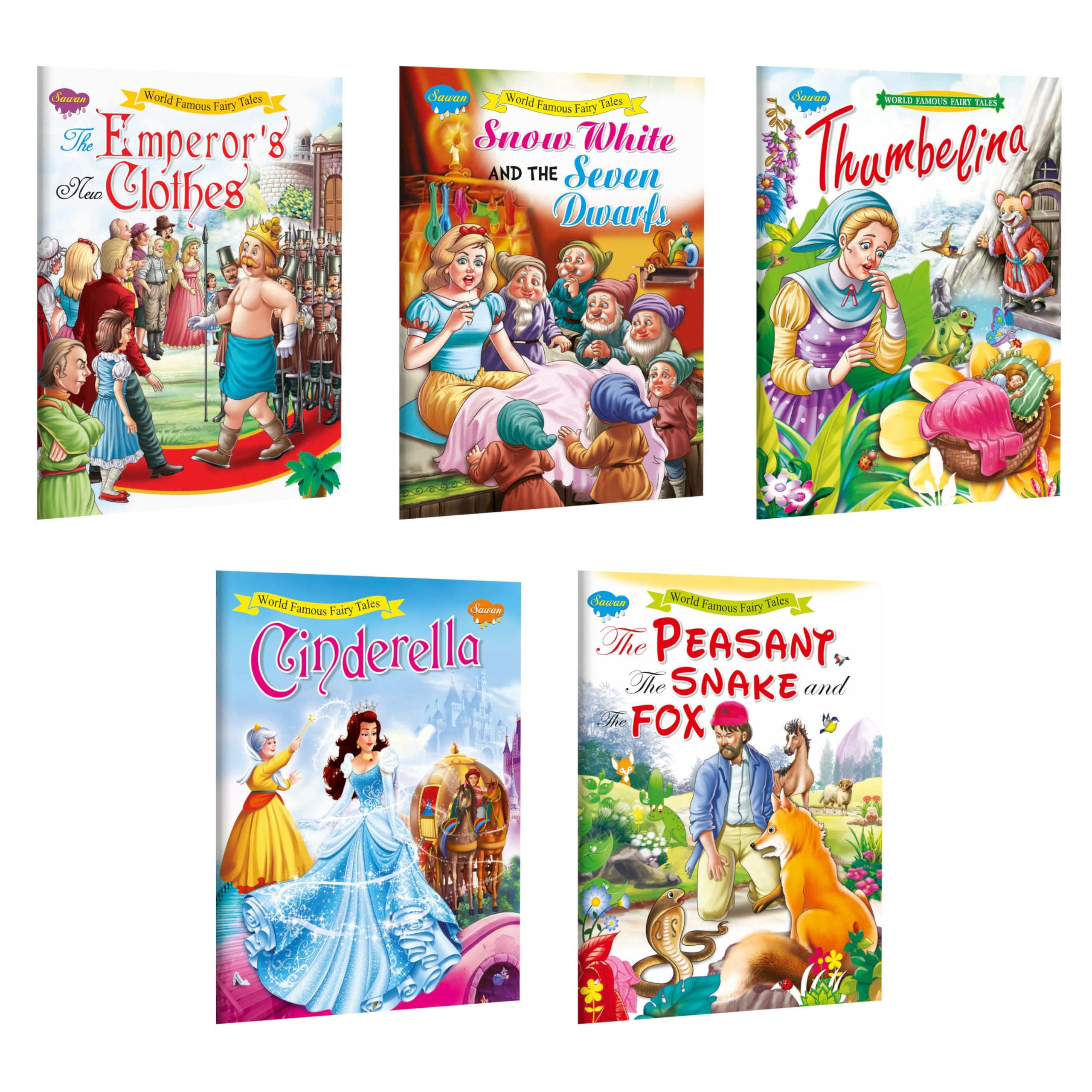World Famous Fairy Tales | Pack Of 5 Books: Vol. 4