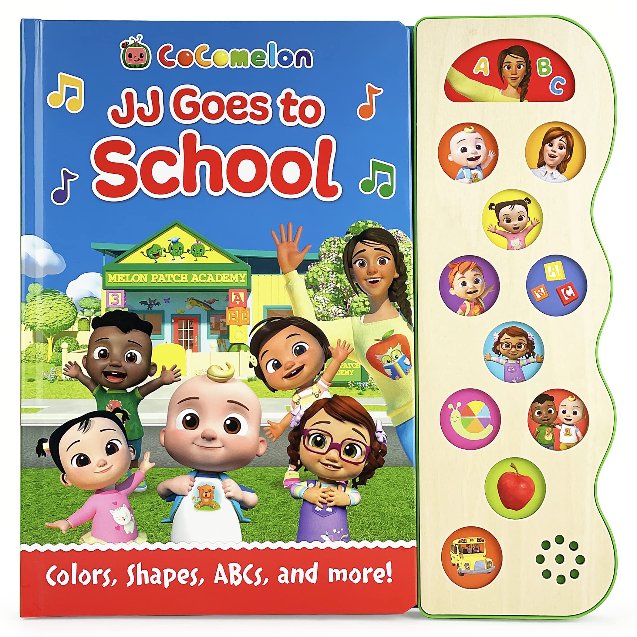 CoComelon JJ Goes to School Childrens Interactive Song and Sound Board Book