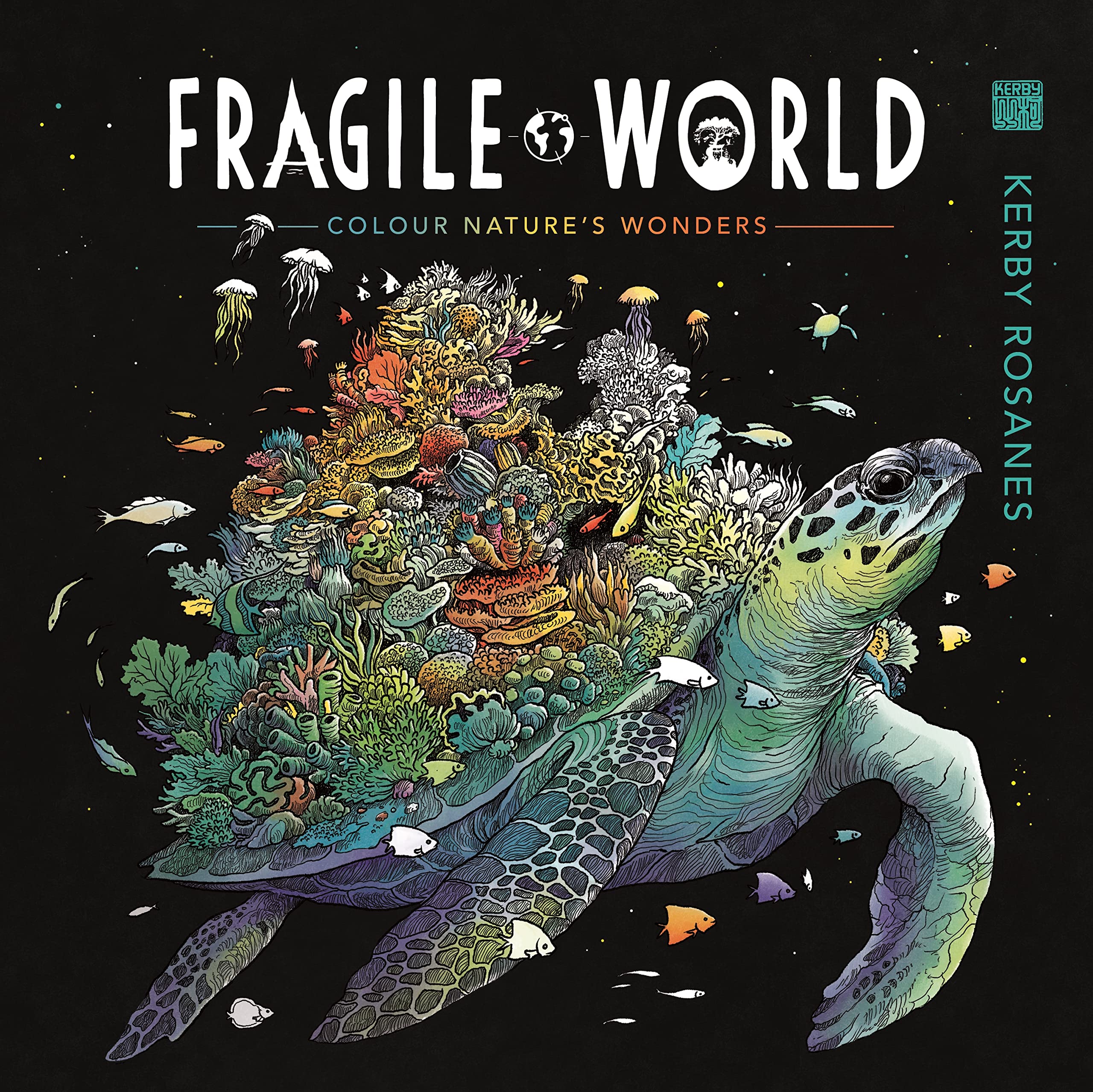 Fragile World: Colour Natures Wonders (Colouring Books)