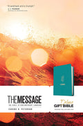 The Message Deluxe Gift Bible (LeatherLook, Hosanna Teal): The Bible in Contemporary Language
