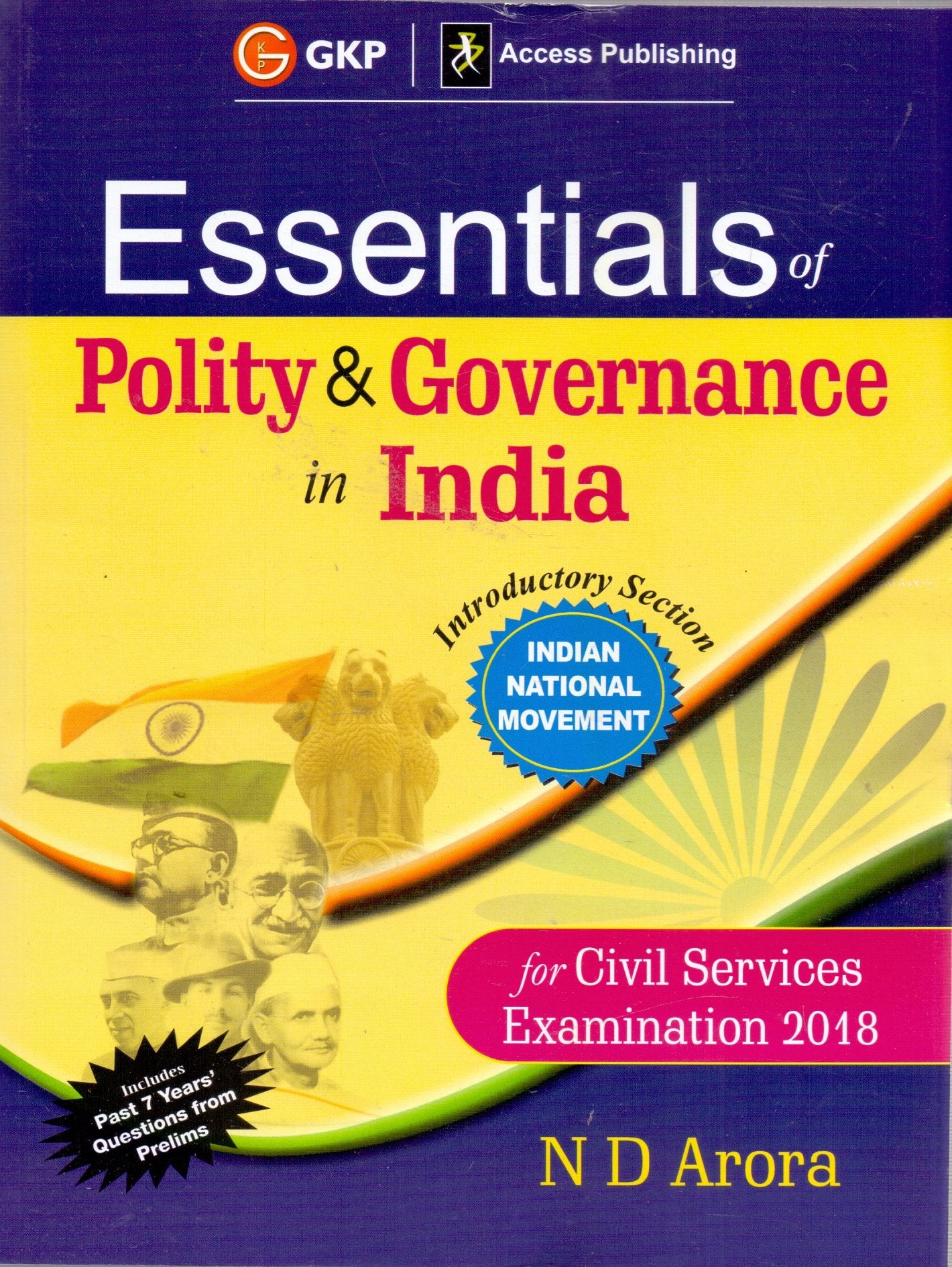 Essentials Of Polity & Governance In India Civil Services Examination 2018