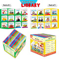 Childrens educational board book collection (Green and Yellow Edition) : Kids First Library Box, Learning book for preschool