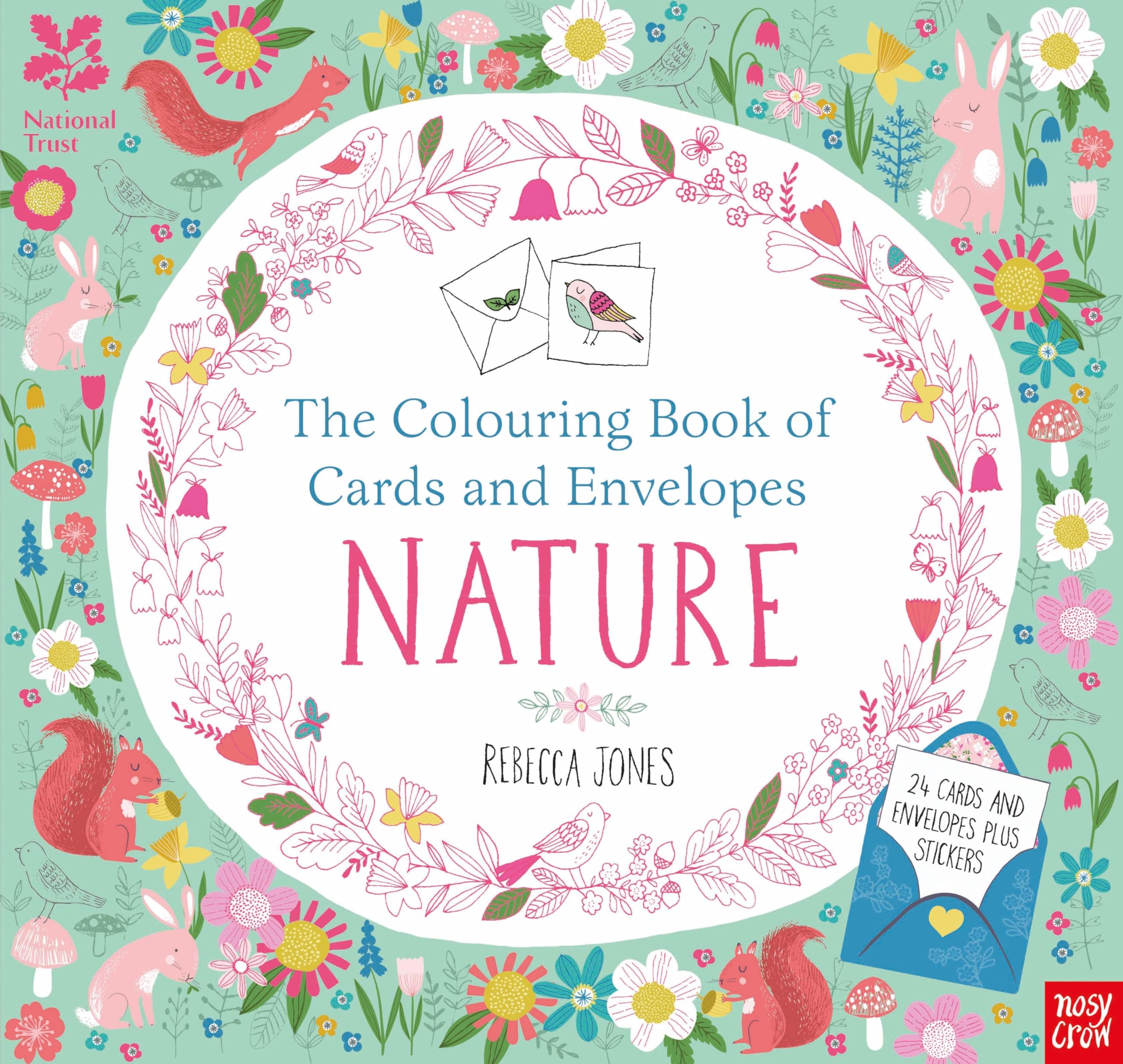 Nature Colouring Bk Of Cards & Envelopes