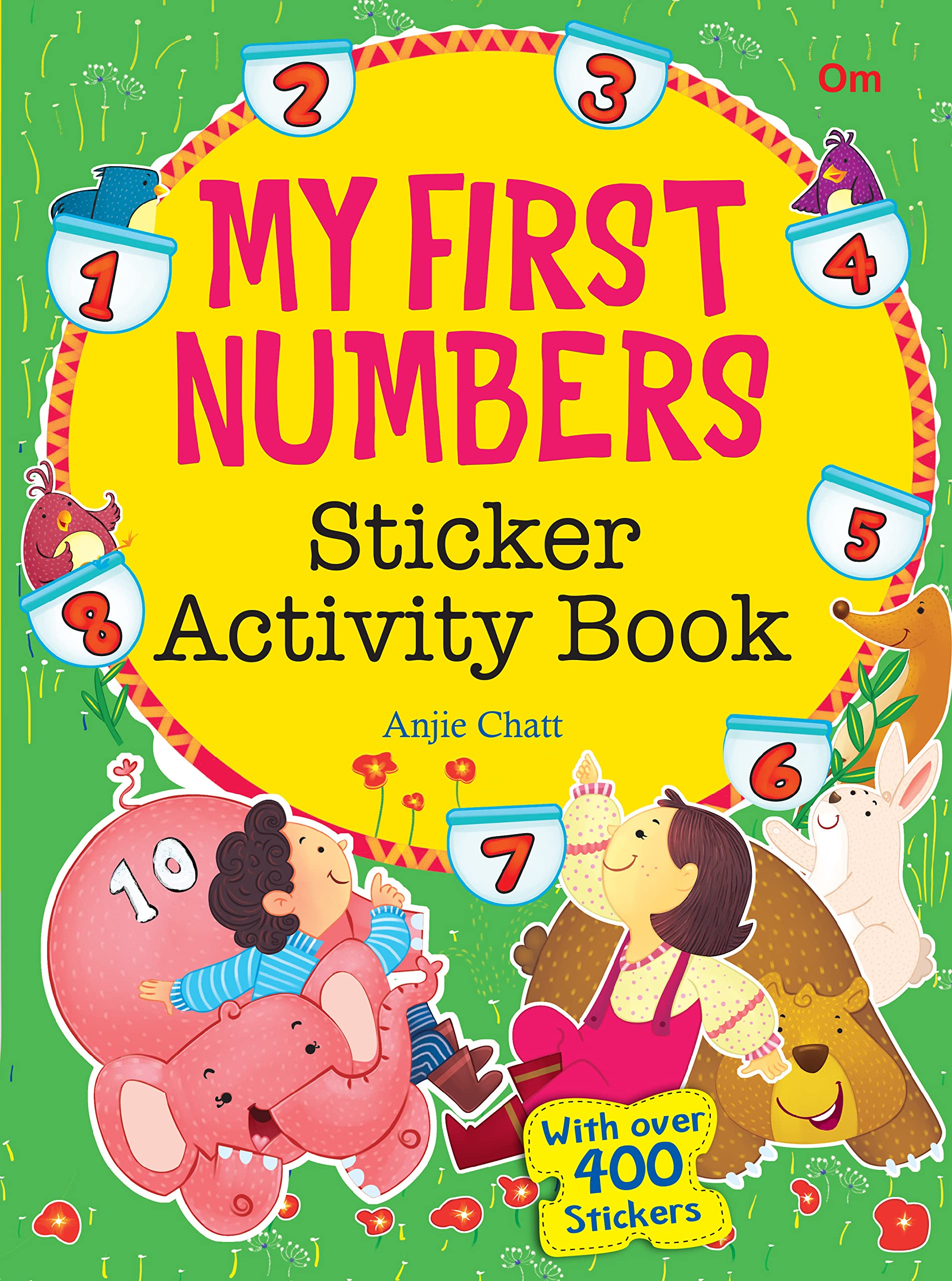 Activity book: My First Numbers Sticker Activity Book  Sticker Book With Over 400 Stickers